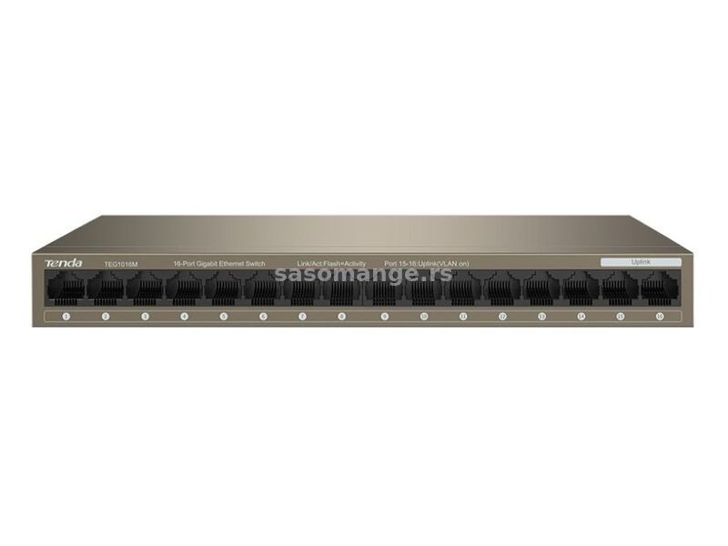 TENDA TEG1016M 16-Port Gigabit Ethernet Switch