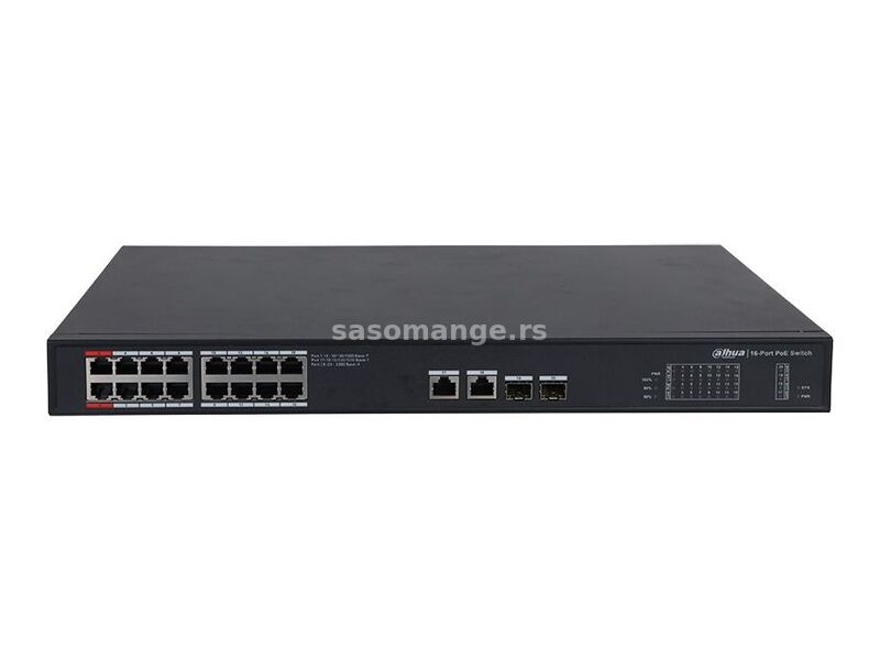 DAHUA PFS3220-16GT-240-V2 16port Ethernet PoE switch