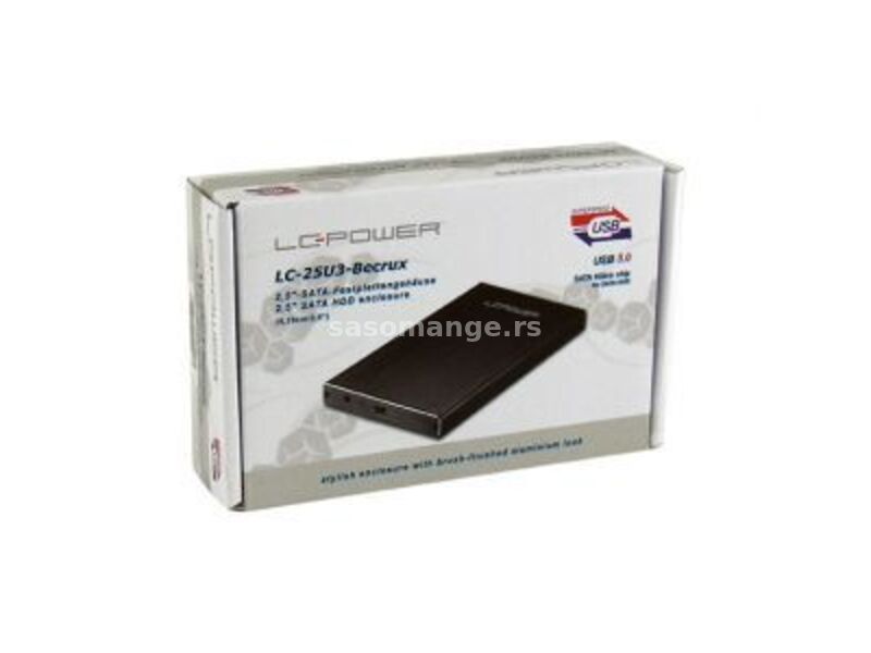 LC Power LC-25U3 Becrux HDD Rack 2.5" USB 3.0