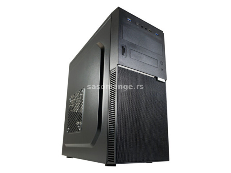 LC-Power LC-7041B-ON Midi-ATX Case, black, HD Audio, 2xUSB 3.0, 1x USB-C kućište