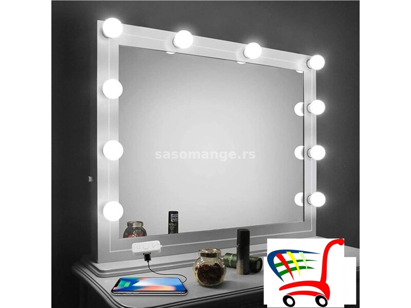 LED sijalice za ogledalo/RGB &amp; white/10 pcs - LED sijalice za ogledalo/RGB &amp; white/10 pcs