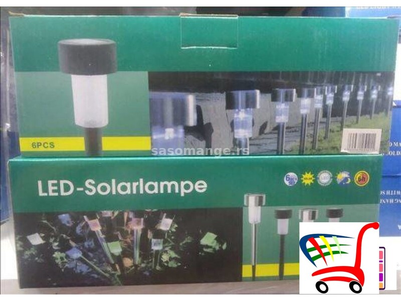 Led Solarna Lampa rasveta set od 6 komada - Led Solarna Lampa rasveta set od 6 komada