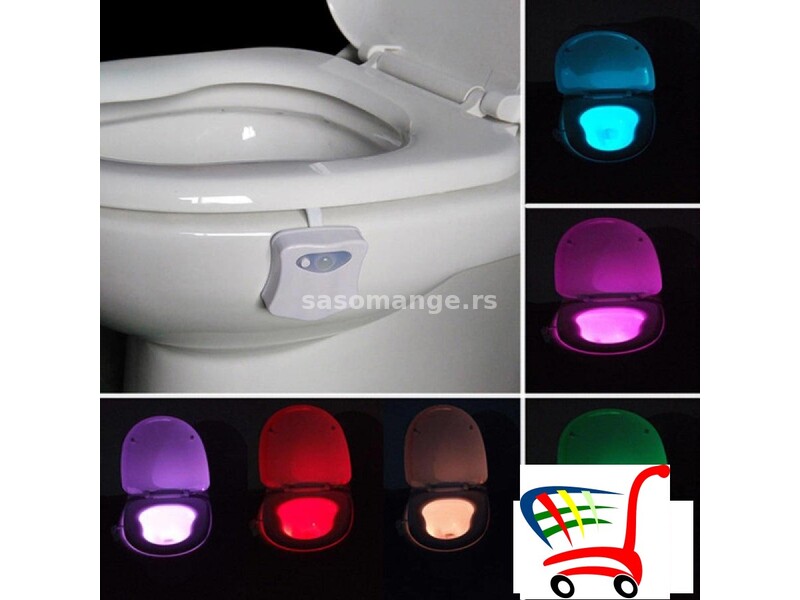 Led svetlo za WC šolju 8 boja i senzor pokreta - Led svetlo za WC šolju 8 boja i senzor pokreta