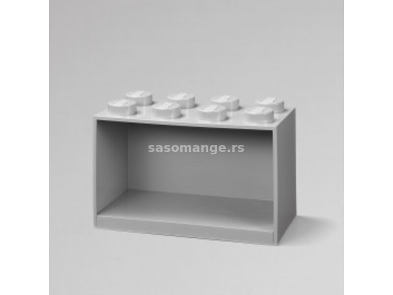 LEGO polica u obliku kocke (8), siva