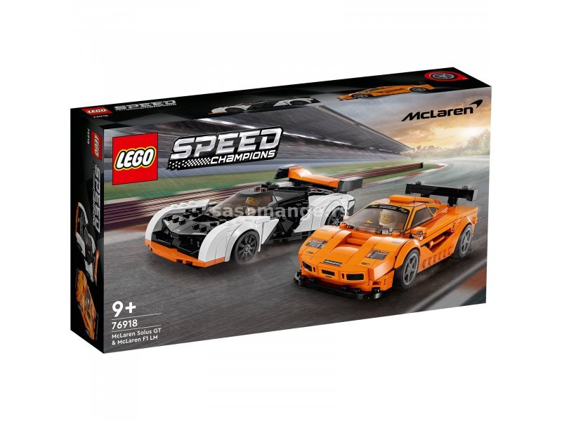 LEGO 76918 McLaren Solus GT i McLaren F1 LM