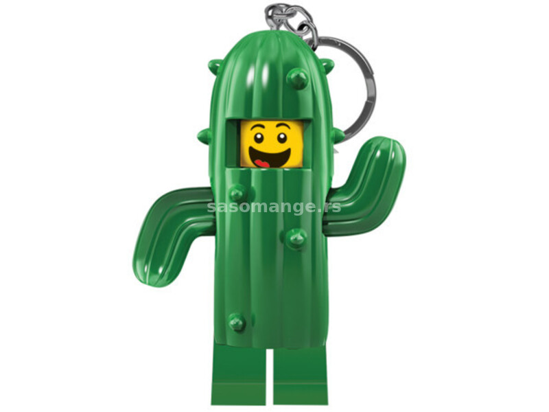 Lego classic privezak za ključeve sa svetlom: kaktus dečak ( LGL-KE157 )