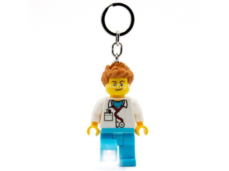 Lego Iconic privezak za ključeve sa svetlom: doktor ( LGL-KE184H )