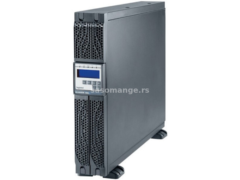 Legrand UPS DAKER DK + TowerRack, 1000VA900W, On Line Double Conversion, Sinusoidal, PFC, USB &amp; R...