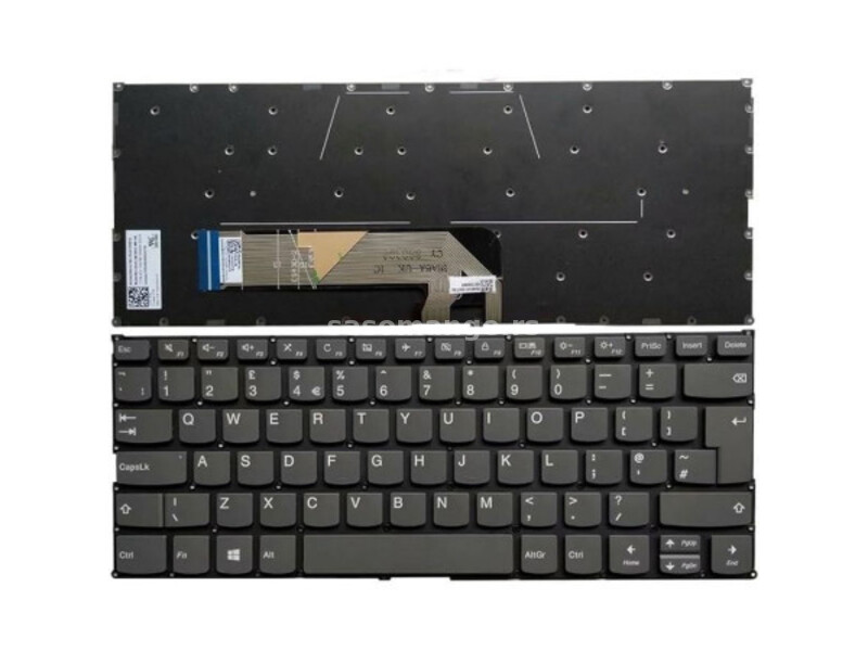 Lenovo Yoga 530-14ARR Yoga 530-14IKB tastatura za laptop ideapad 530S-14 530S-15S bez pozadinskog...