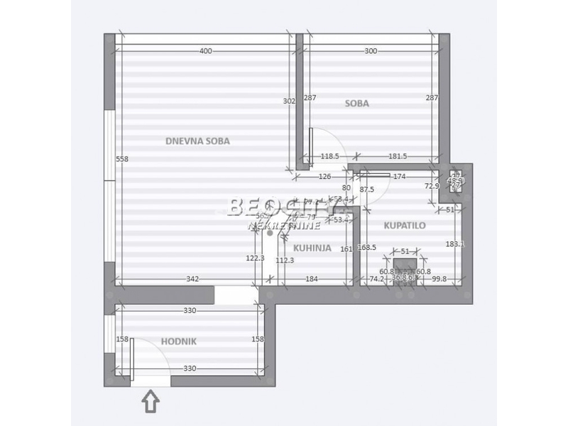 Voždovac, Medaković, Braće Srnić, 2.0, 43m2