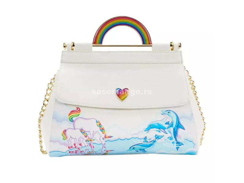 Lisa Frank Markie Reflection Crossbody Bag