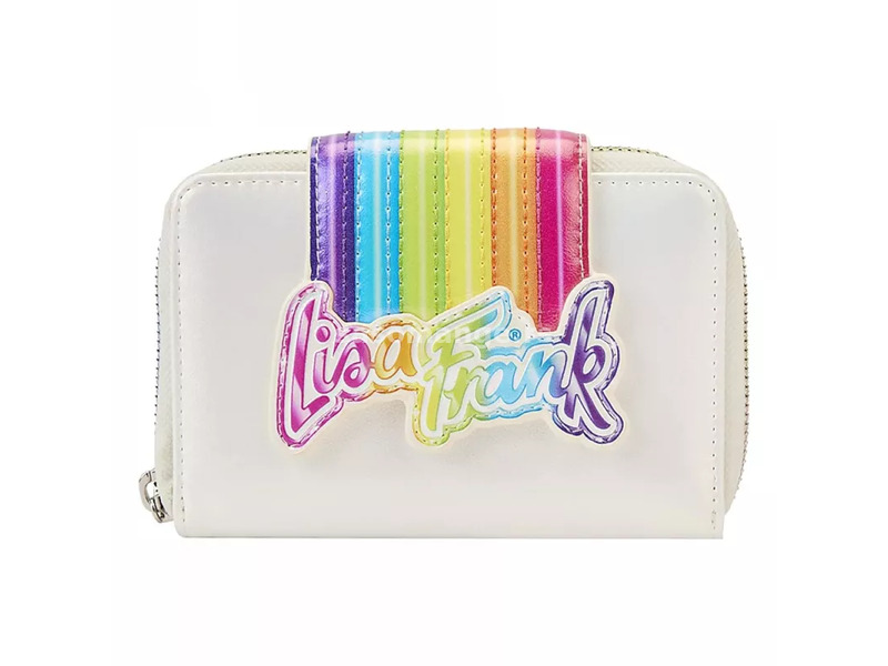 Lisa Frank Rainbow Logo Zip Around Wallet