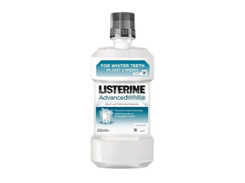 Listerine tečnost adv white mild 250ml ( A068264 )