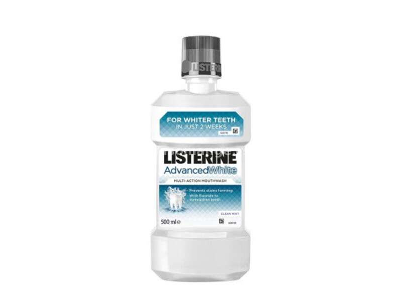 Listerine tečnost adv white mild 500ml ( A068265 )