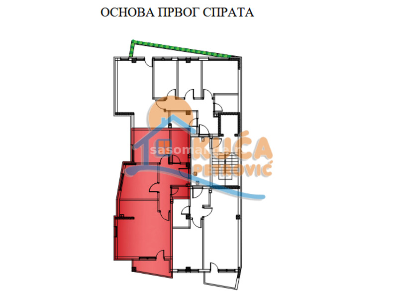 Novogradnja na Crvenom pevcu, 2.5, 66 m2, povrat PDV-a