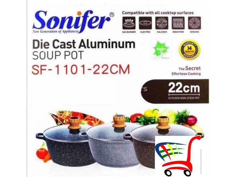 Lonac Sonifer SF1101/22cm - Lonac Sonifer SF1101/22cm