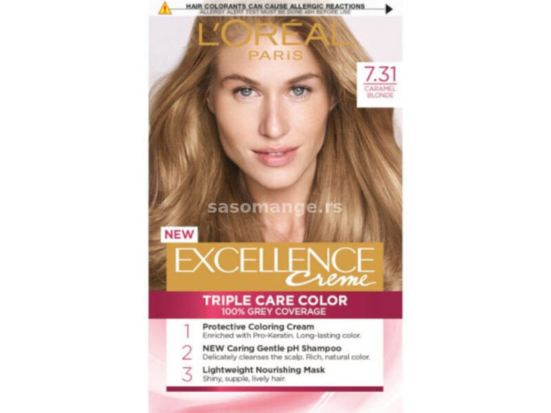 Loreal Excellence 7.31 boja za kosu ( 1003009321 )