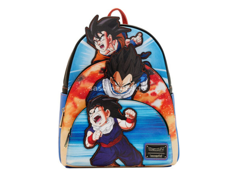 Loungefly Dragon Ball Z Triple Pocket backpack ( 057385 )