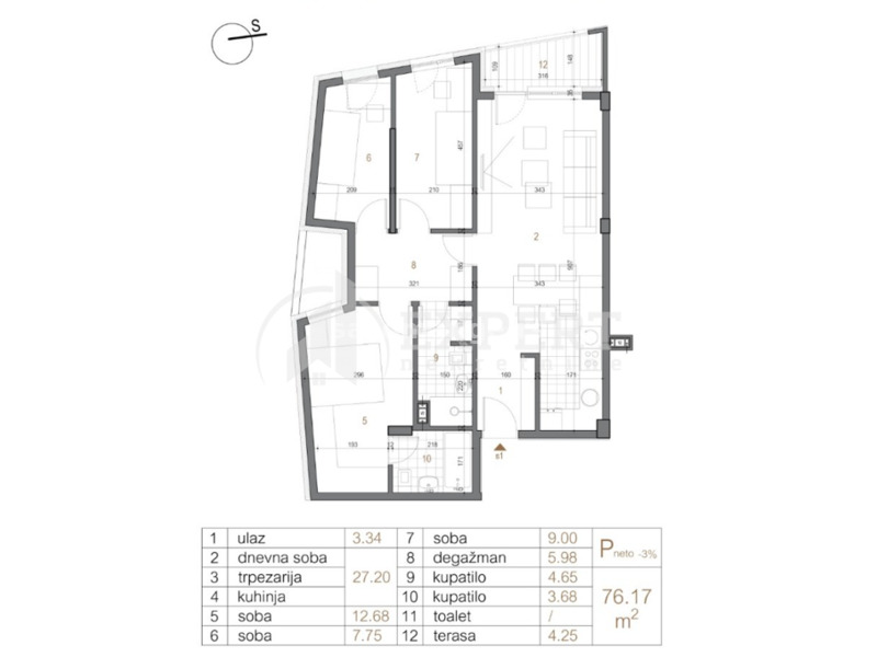 Novogradnja, Čalije, Povraćaj pdv-a, 79 m2