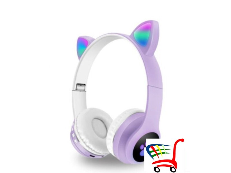 MACIJE SLUSALICE-CAT earphones-bezicne Svetlece Slusalice - MACIJE SLUSALICE-CAT earphones-bezicn...