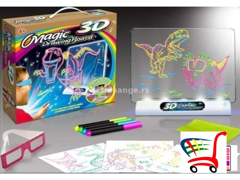 Magicni 3D crtez - Magic drawing board - Magicni 3D crtez - Magic drawing board