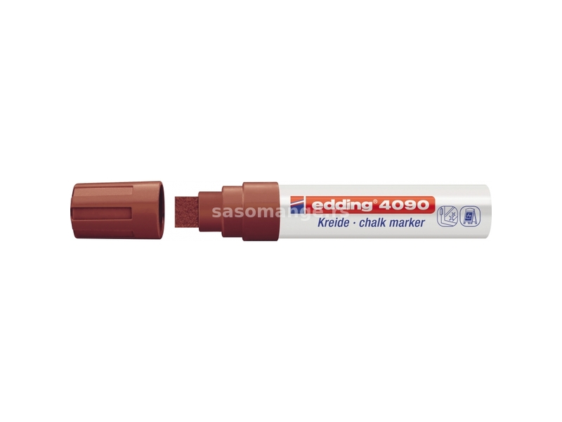 Marker za staklo CHALK MARKER E-4090 4-15mm Edding braon