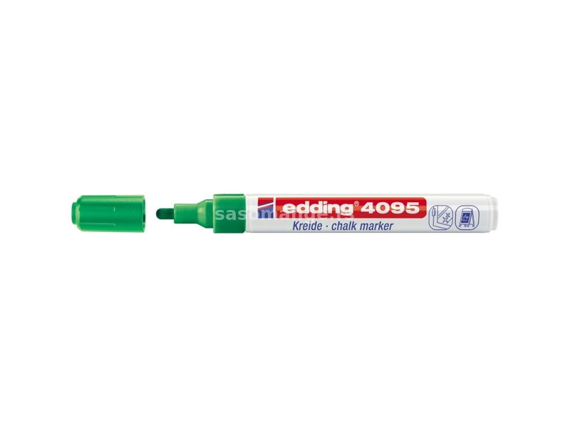 Marker za staklo CHALK MARKER E-4095 2-3mm Edding zelena