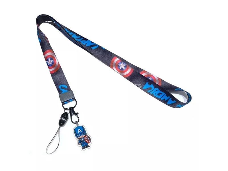 Marvel Captain America Lanyard