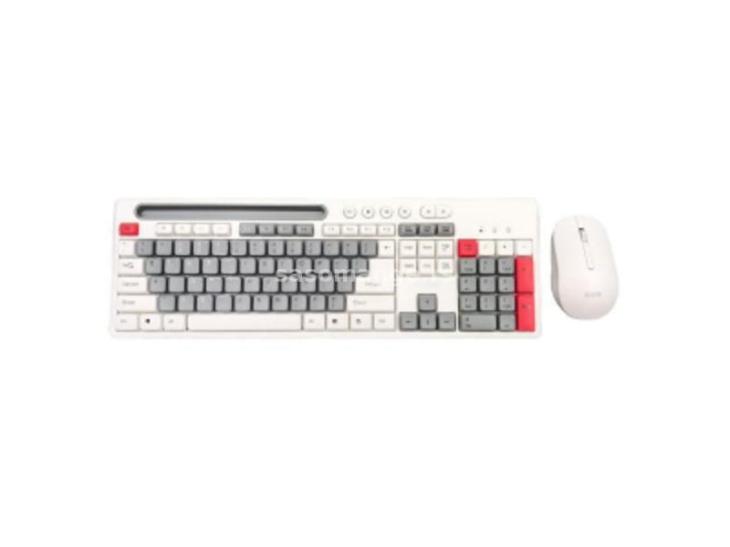 Marvo WS009 OFFICE bežični komplet tastatura+miš beli