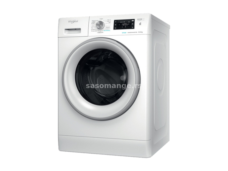 Mašina za pranje i sušenje veša Whirlpool FFWDB 964369 SV EE (P+S), 1400 obr/min, 9 / 6 kg veša