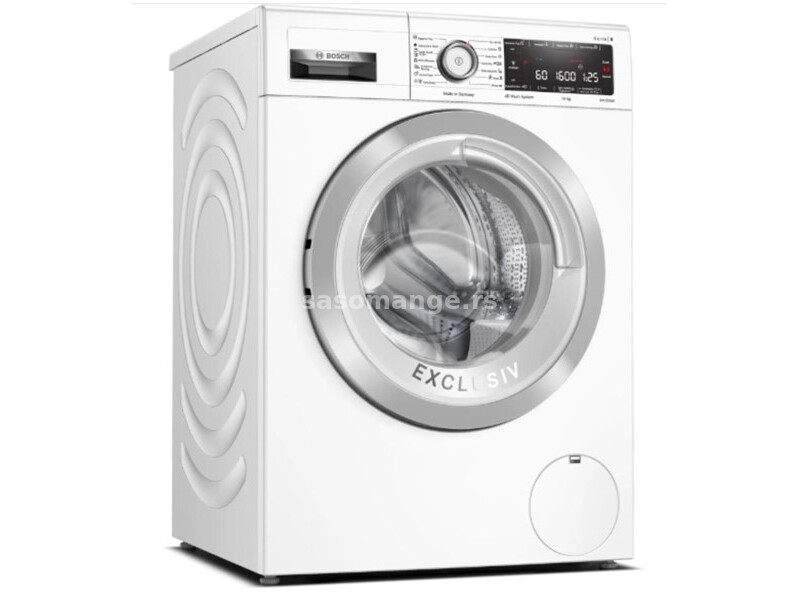 BOSCH Mašina za pranje veša WAX32M02BY 400 - 1600 o/min 10 kg Bela