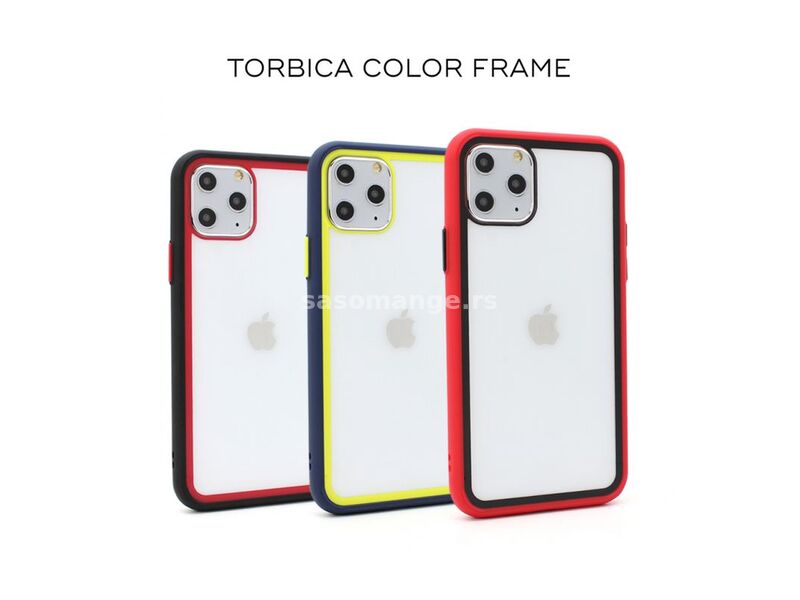 Maskica Color Frame za iPhone 7 Plus/8 Plus crna