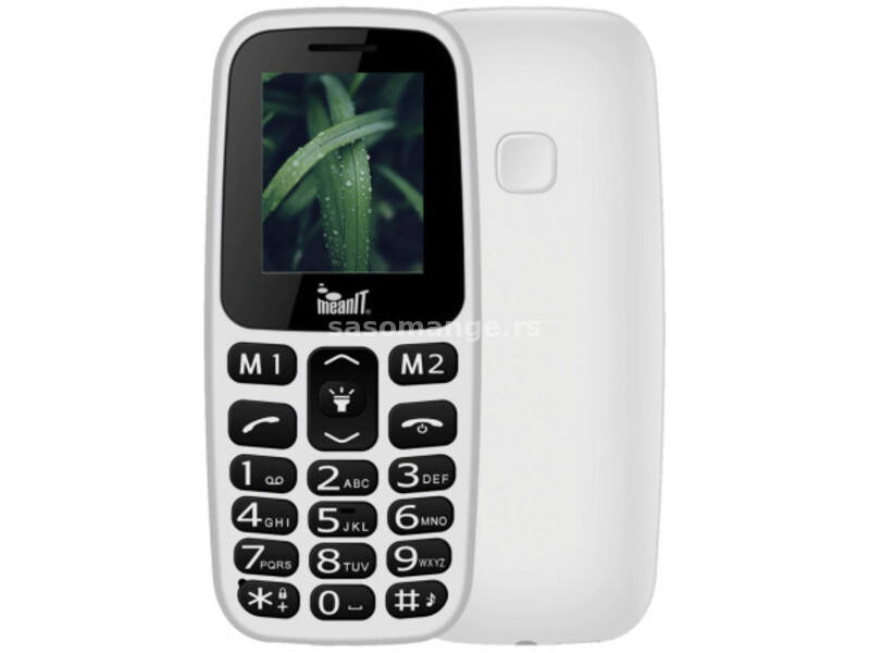 MeanIT 1.77" ekran, dual SIM, BT, SOS dugme mobilni telefon