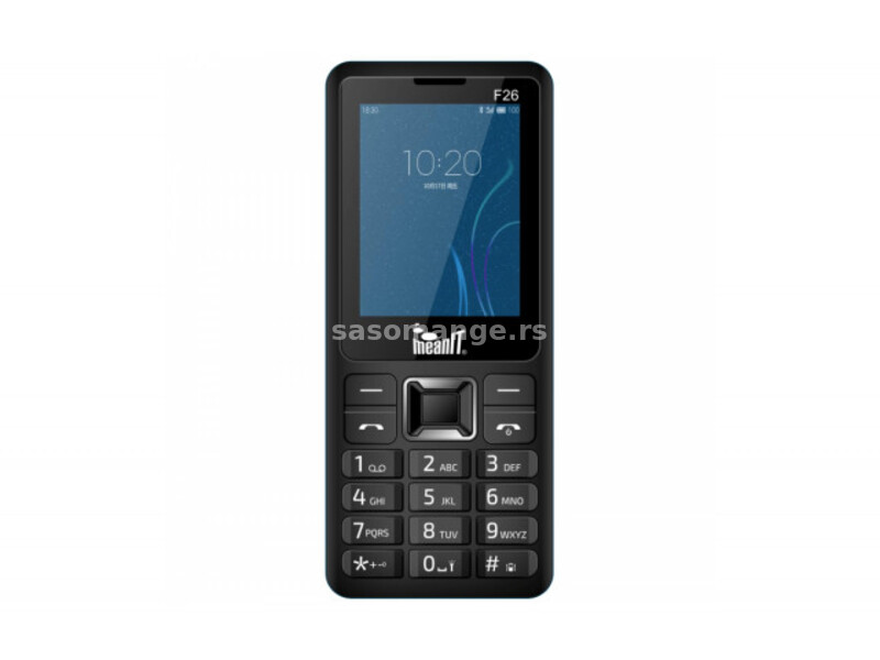 MeanIT Mobilni telefon , 2.4" ekran, Dual SIM, BT, FM radio, crna - F26 Black