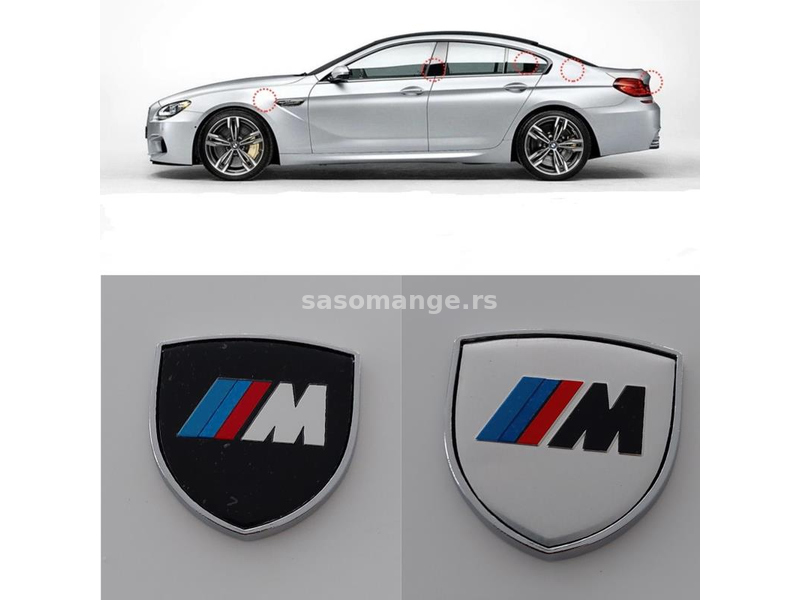 3D amblem BMW M