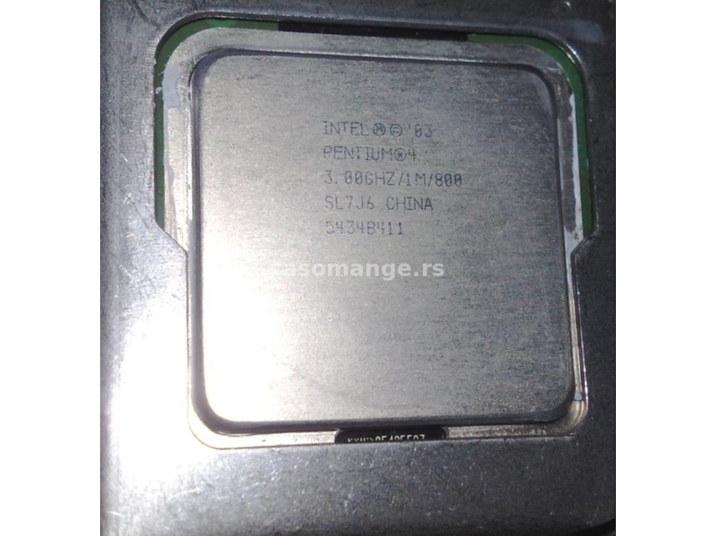 Asus maticna + Intel procesor x2 @ 3,0Ghz + kuler +ram + kablovi