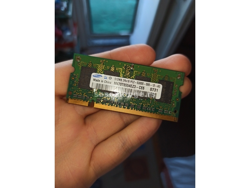 Samsung ram memorija PC2 PC3 512mb - 1GB, 2GB, 4GB