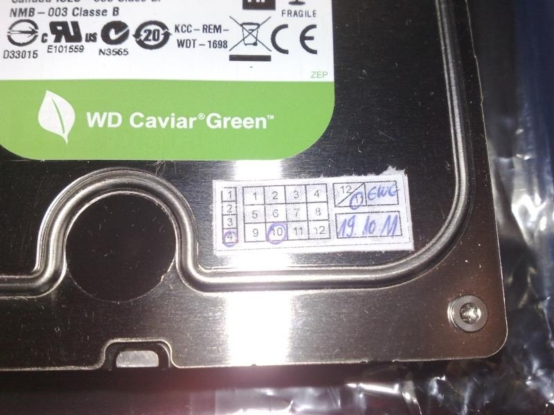 Western Digital 1,5 TB Green Sata II hard disk 24 dana rada!