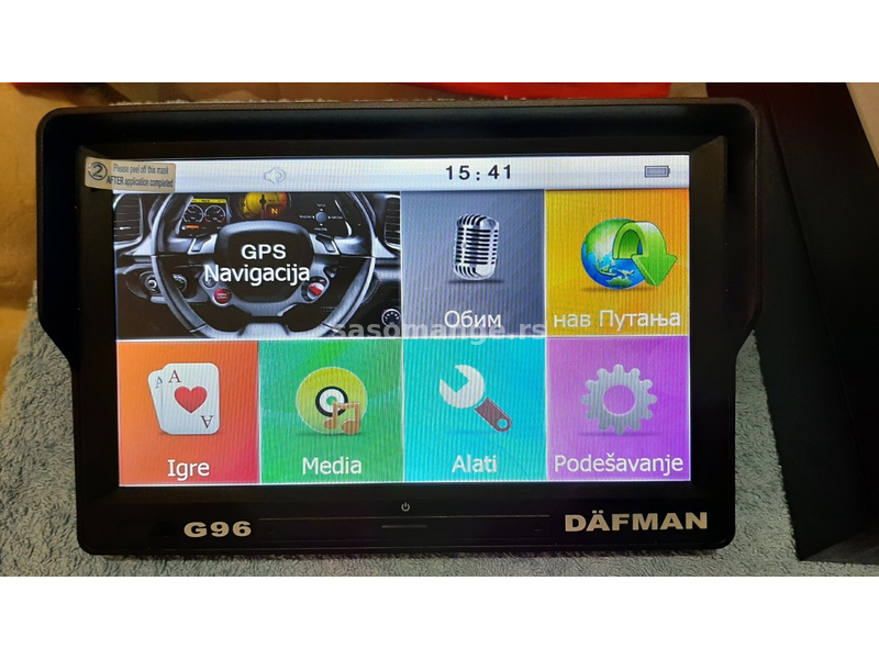 GPS Dafman G96 PROFI -9- Teretni Program - NOVO 2023