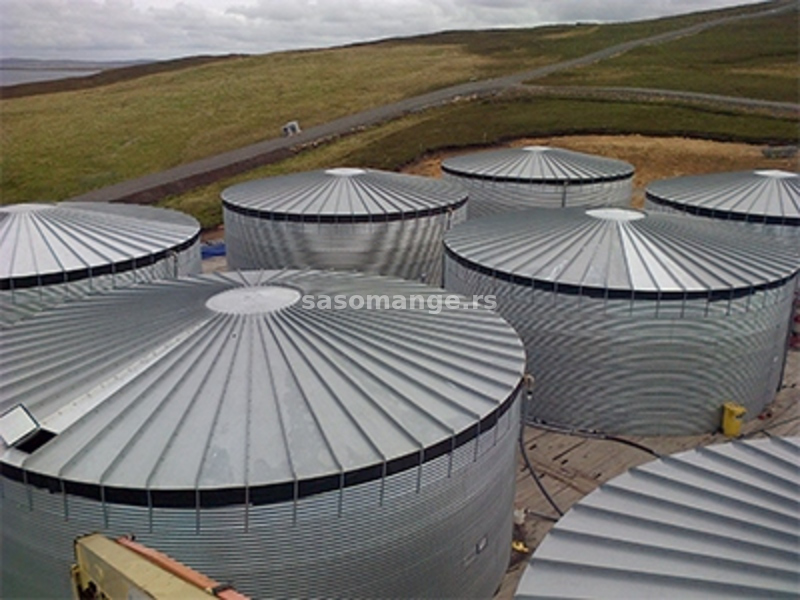 Cisterne tankovi rezervoari kontejneri metalni čelični za skladistenje vode