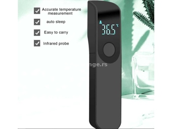 Toplomer digitalni beskontaktni za merenje telesne temperature Crni