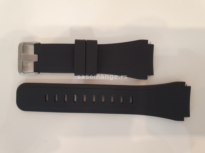Narukvica Huawei GT i Galaxy Watch 22mm i 20mm crna