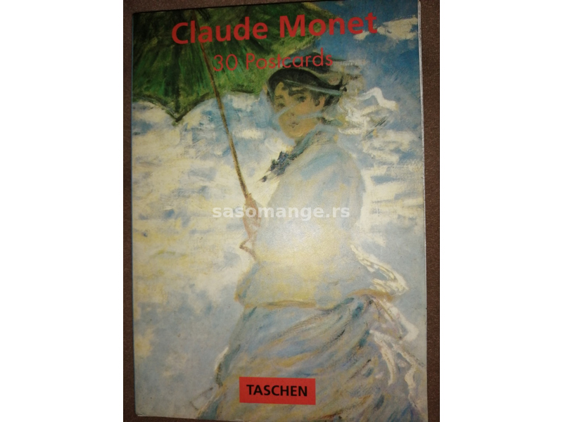 Разгледнице са мотивима слика Клода Монеа - 30 ком.