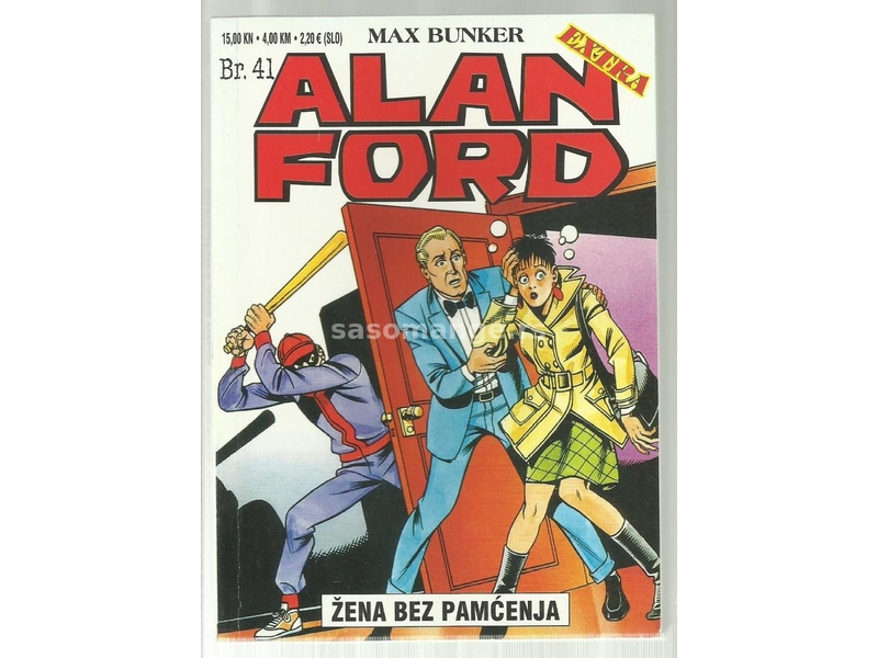 Alan Ford SAX 41 Žena bez pamćenja