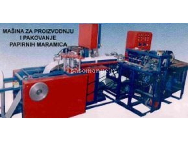 Automatska mašina za izradu papirnih maramica