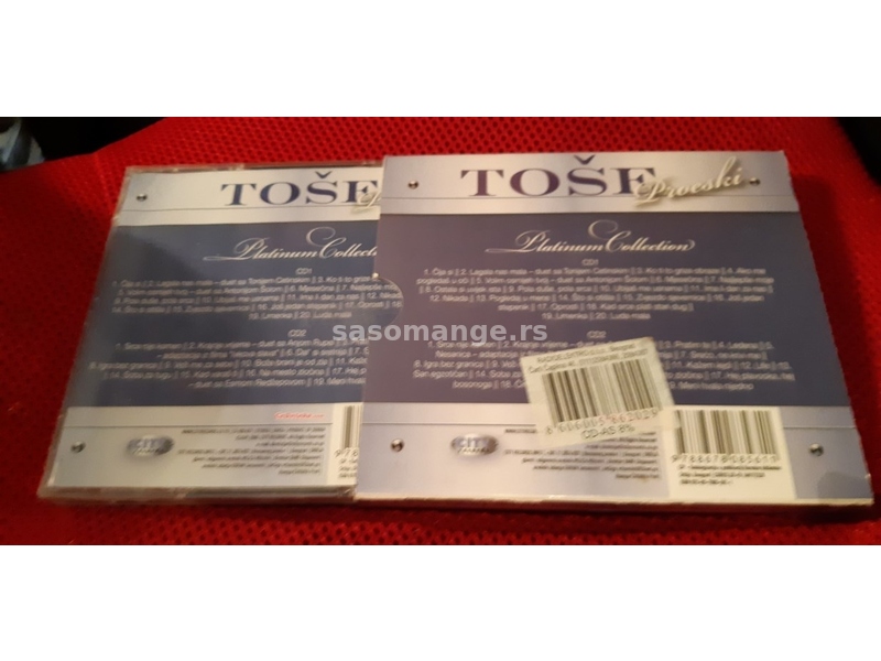 Tose Proeski – Platinum Collection (2 CD)