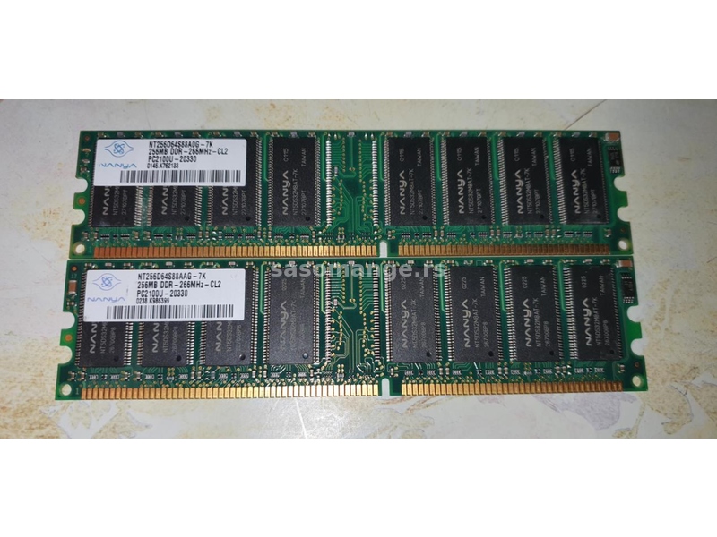 ram DDR1 Nanya 2 x 256 Mb