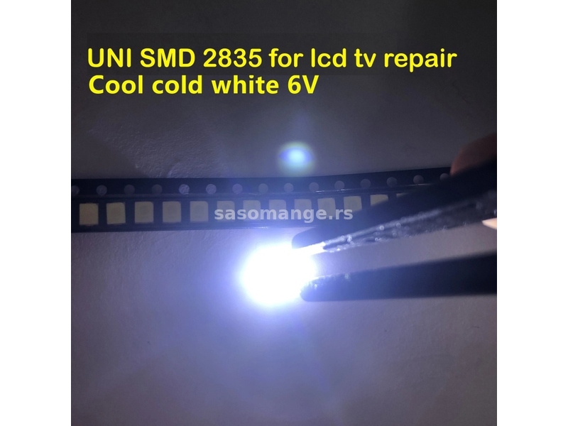 Led diode 2835-6v-2w za reparaciju pozadinskog osvetlenja tv