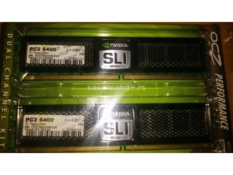 RAM DDR2 Ocz 2x2Gb 800 SLI BLACK Edition!