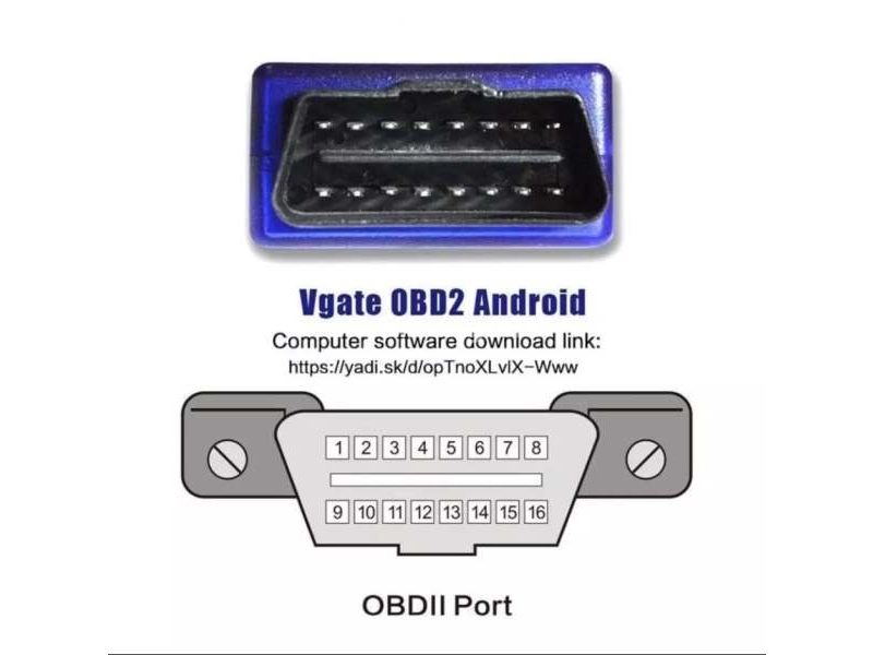 Auto Dijagnostika Bluetooth V1.5 ELM327 OBD2 OBDII